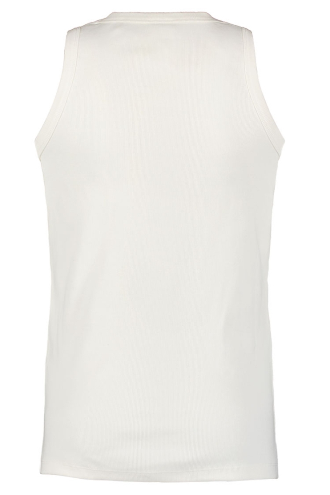 GERIBBELDE SINGLET 28350480 011 OFF WHITE
